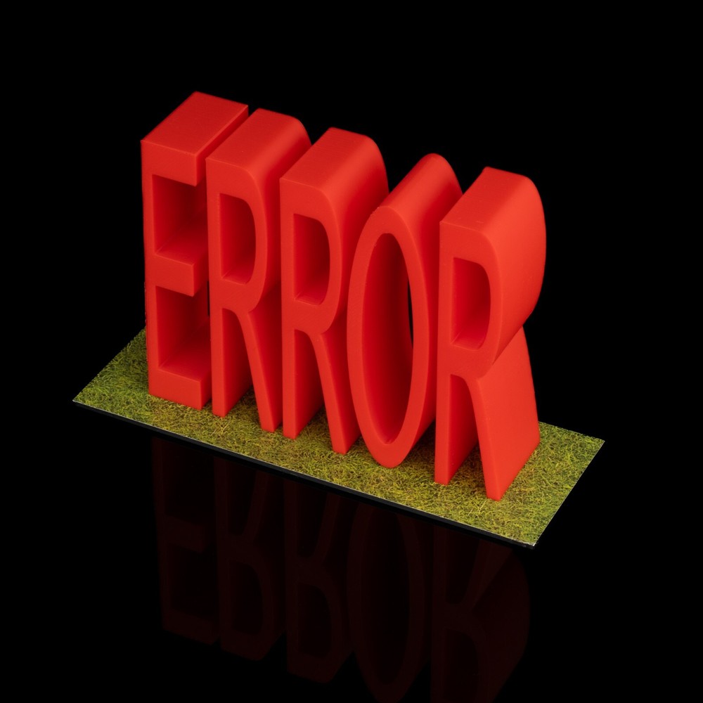 GMOD Source Error Prop | 3D Printed Garry's Mod Developer Error Replica