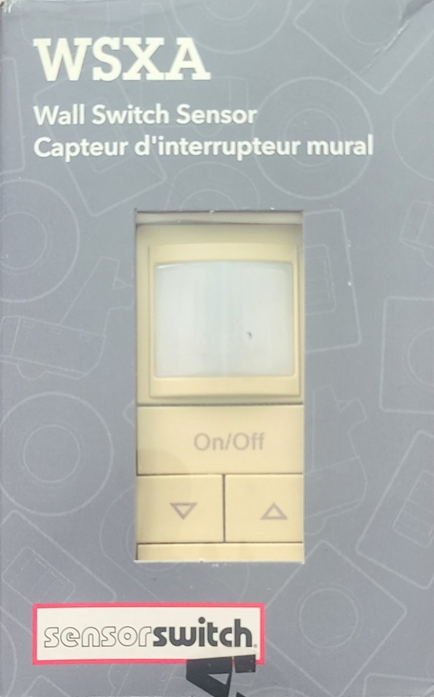 Acuity Controls Sensor Switch WSXA PDT D IV Occupancy Controlled Dimming, Ivory