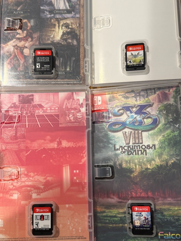 NINTENDO SWITCH RPG Bundle - CIB/EUC