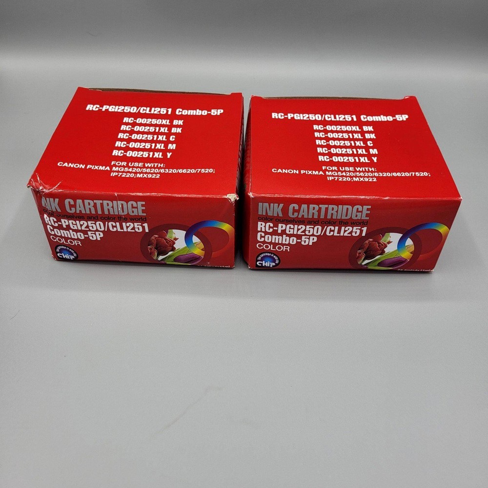 Replacement Ink Cartridges 250 Canon