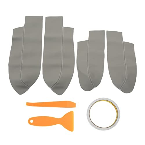 Ymiko 4Pcs/Set Car Front Rear Door Panel Armrest Cover Replacement for CRV