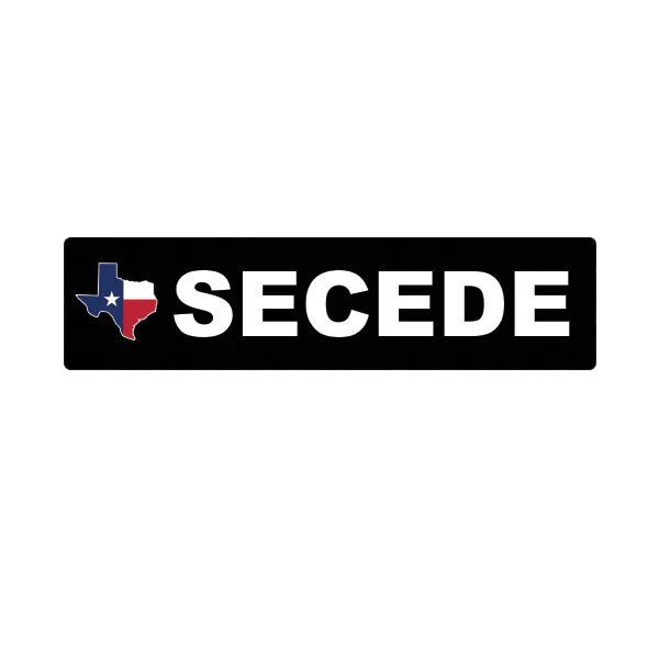 Texas Secede Sticker Decal