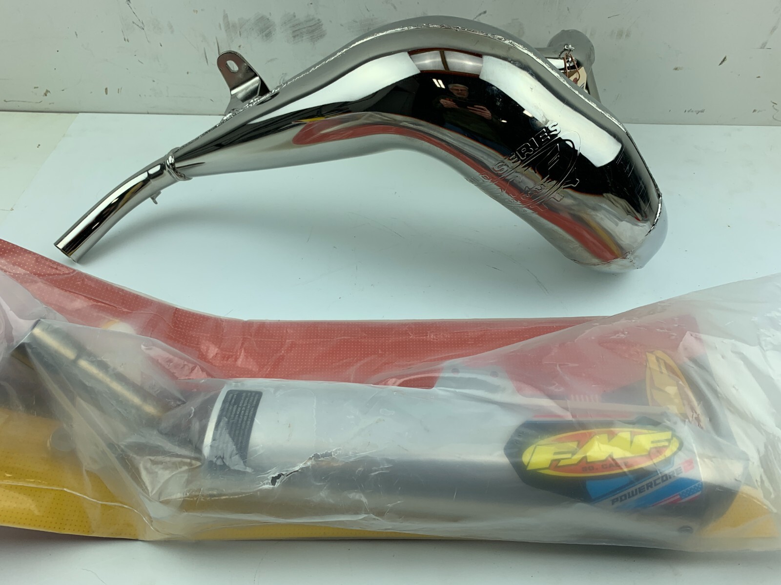 FMF Fatty Pipe & Powercore 2 Silencer Combo for 85-86 Honda ATC 250R