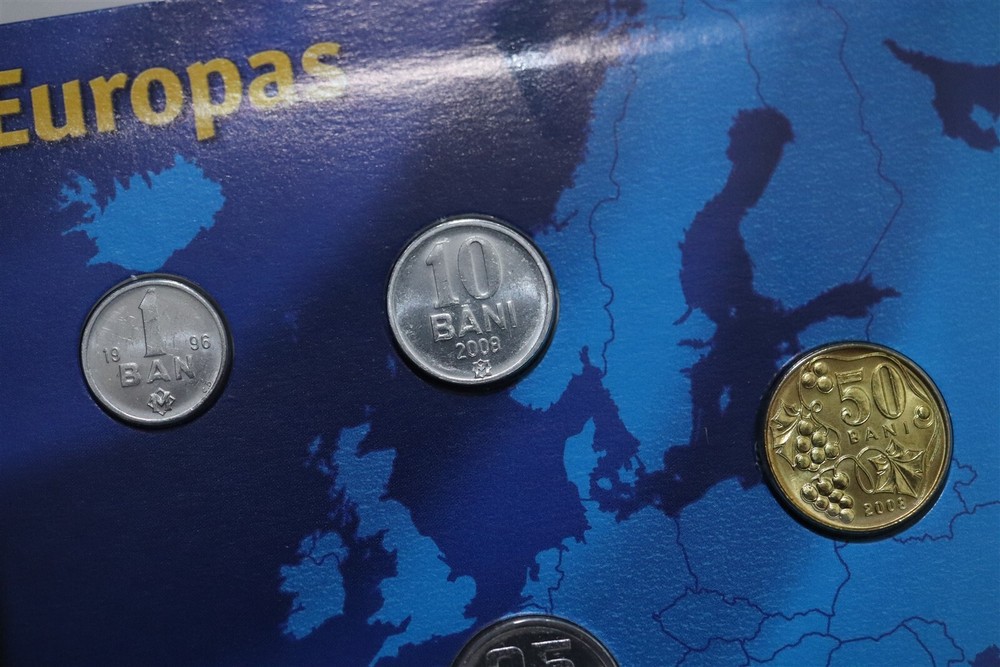 🧭 🇲🇩 MOLDOVA MINT SET WITH COA B79 #885