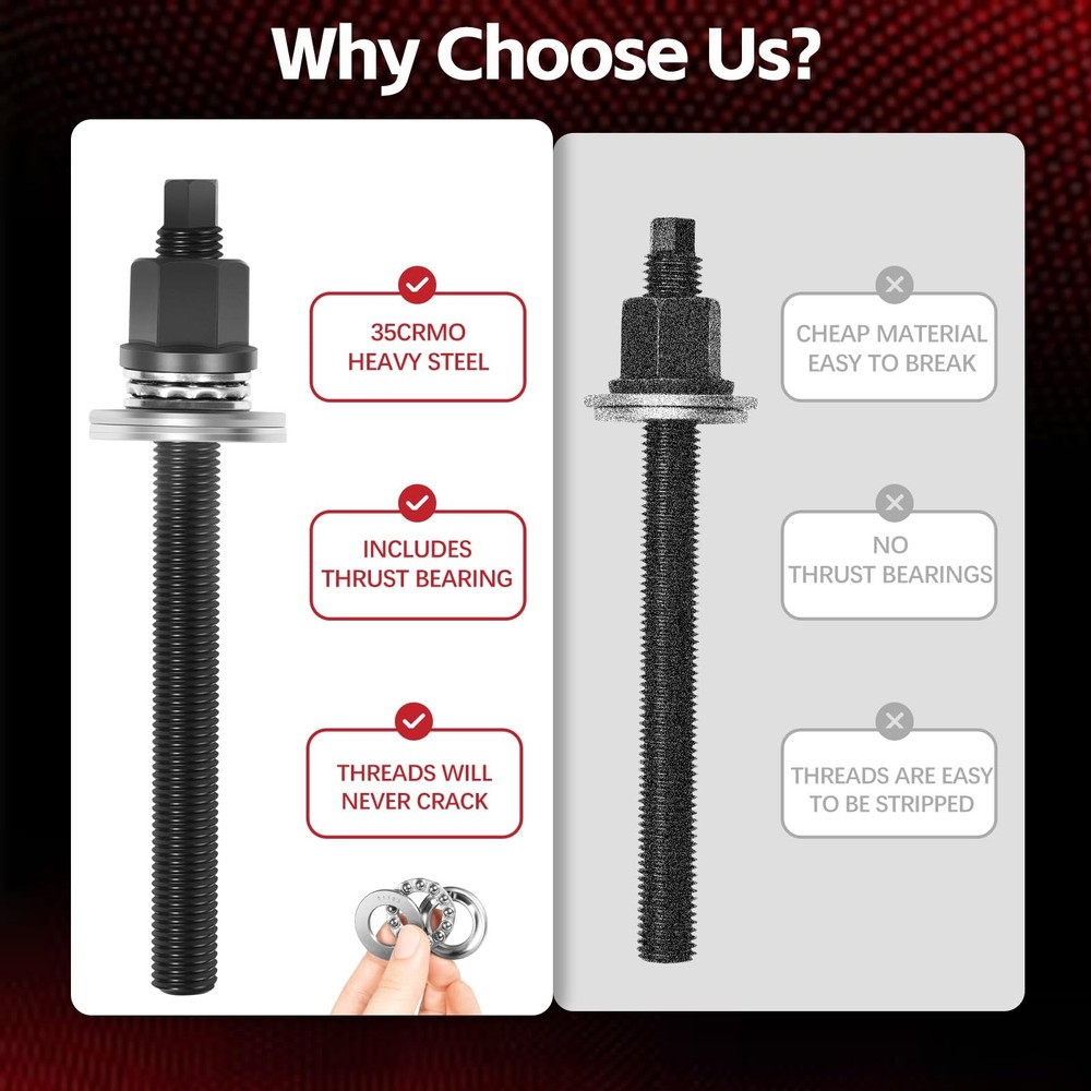 LS Harmonic Balancer Installation Tool Crank Pulley Install Compatible with