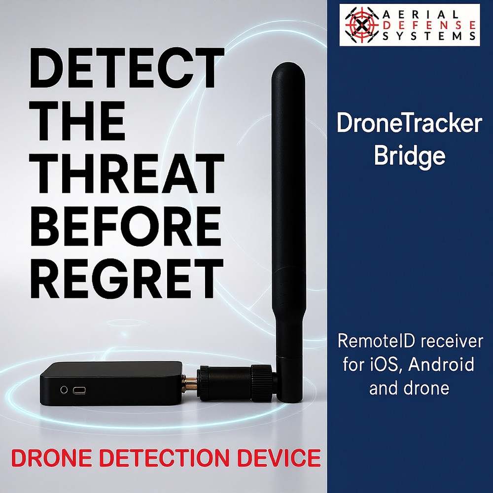 Drone Detection & Tracker Device – Handheld Remote ID Receiver for iOS & Android