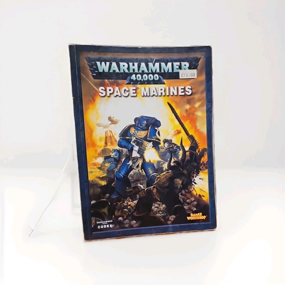 Warhammer 40k Space Marines Codex Old OOP BKS9