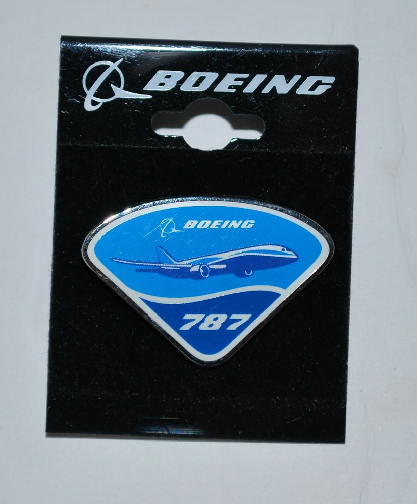 BOEING 787 LAPEL PIN BACK TIE TACK
