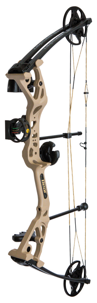 Bear Limitless RTH Package RH 50lb Tan/Black