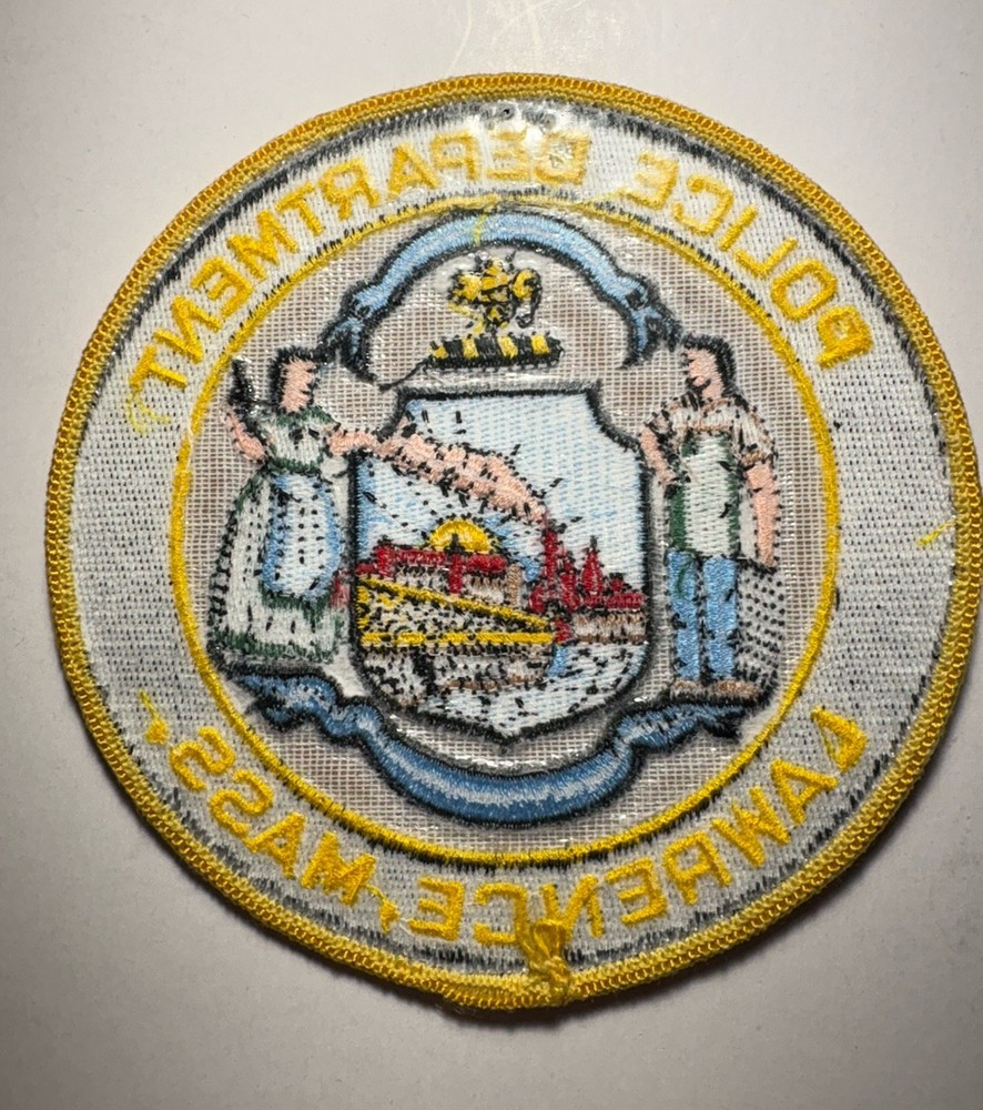 Lawrence Massachusetts Police Patch