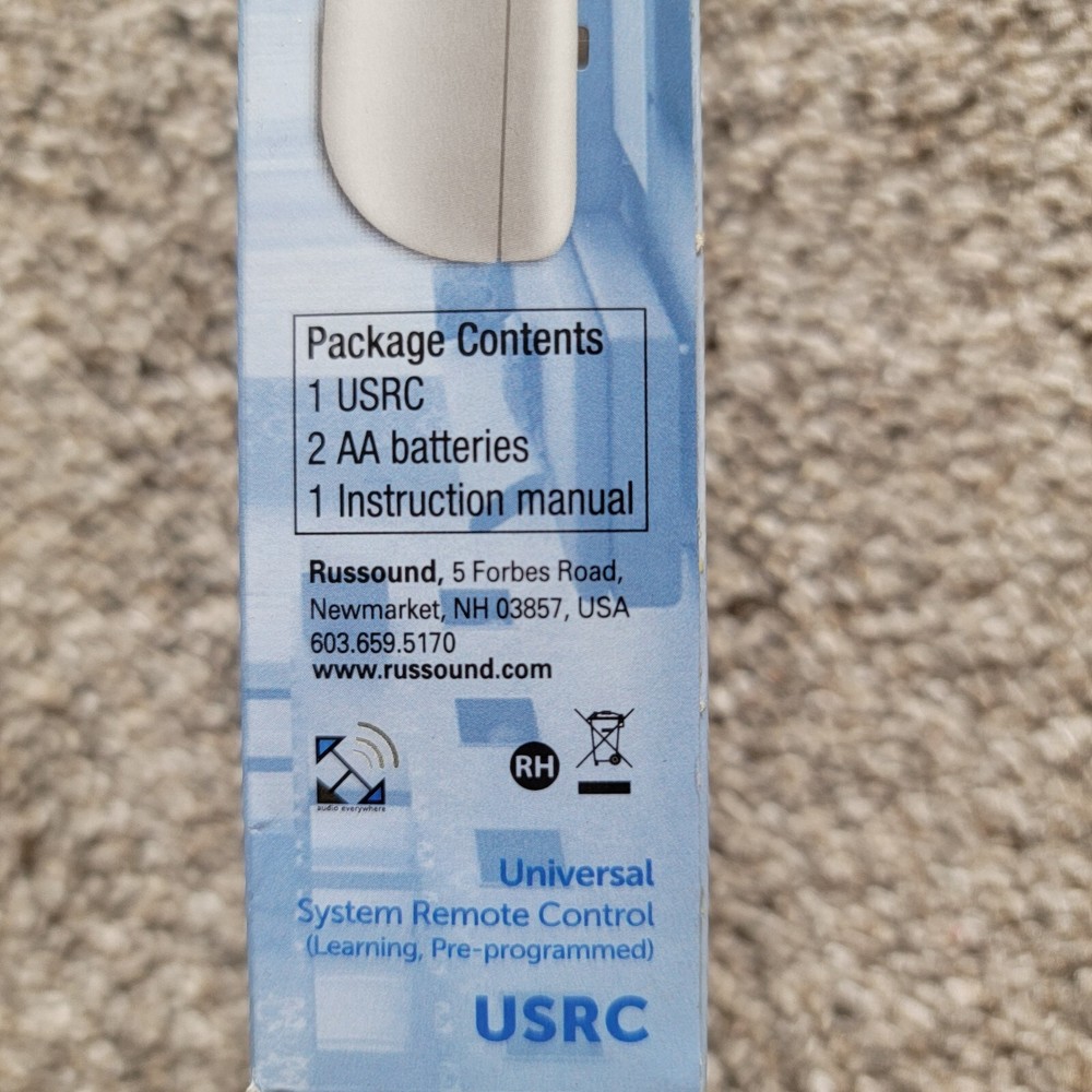 Russound USRC Universal System Remote Control New Open-Box