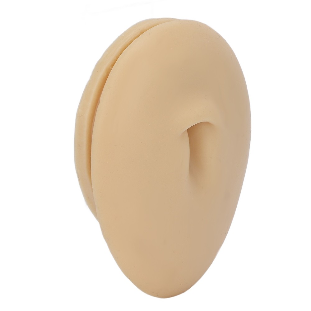 Silicone Navel Model For Piercing Practice Soft Human Belly Button Model New