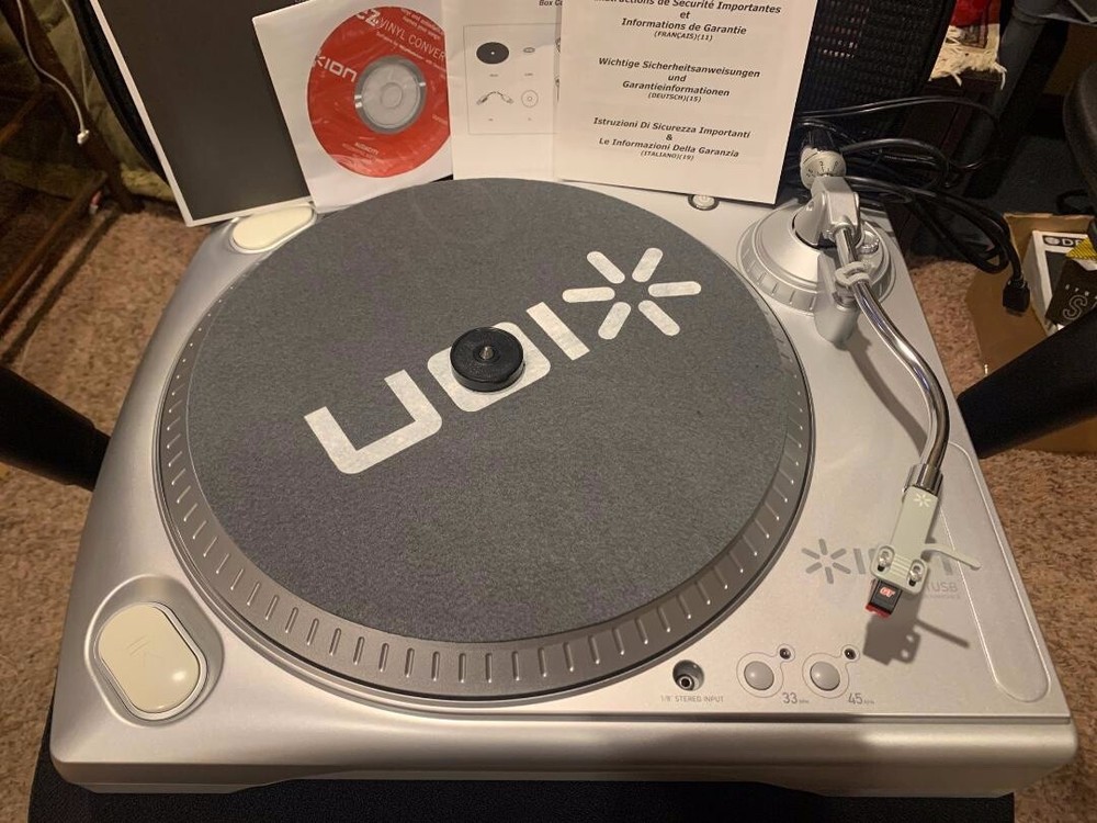 ION TTUSB USB Enabled Belt Drive Turntable