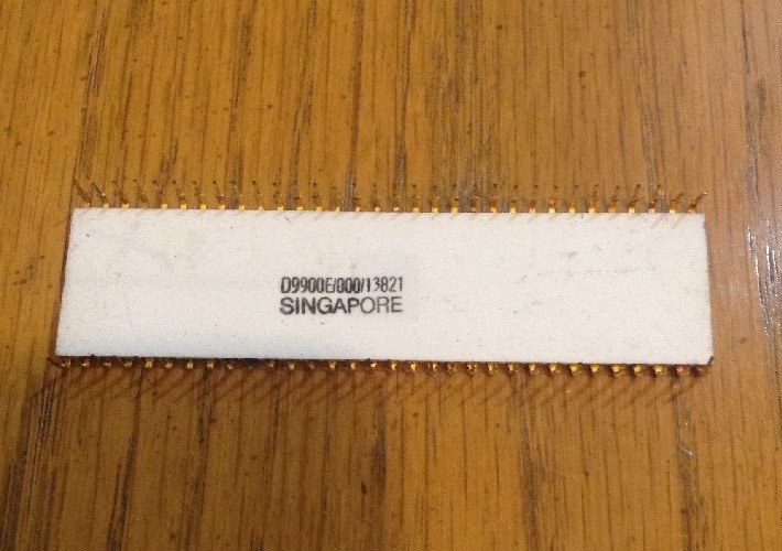 TMS 9900 JDL Gold Ceramic 16 Bit Microprocessor DE8047