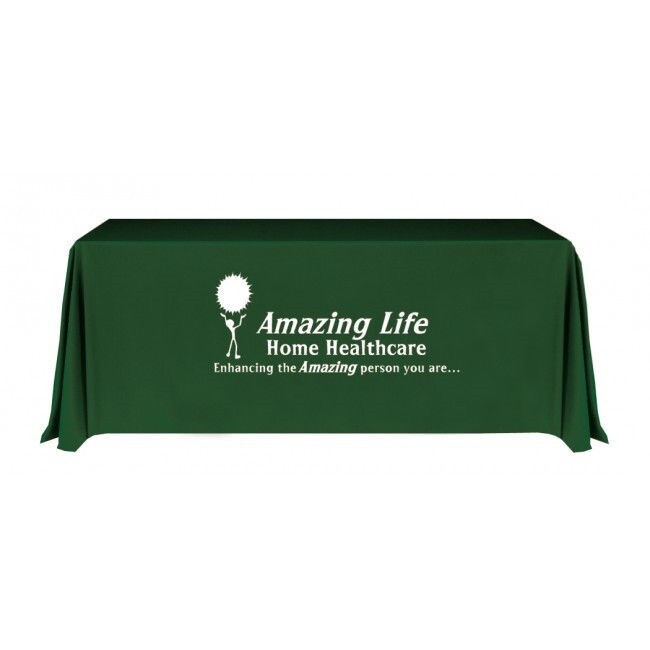 Custom Printed Trade Show Table Cover (6' Table)
