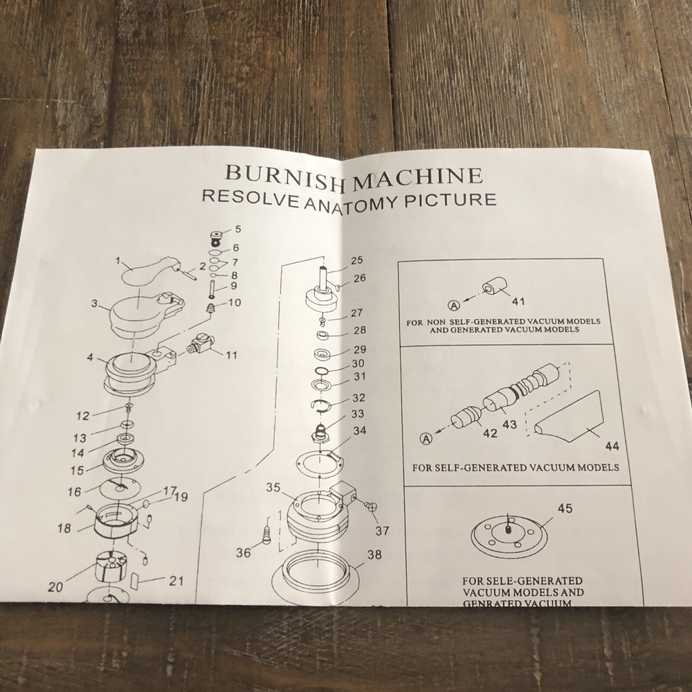 5" DA Sander 3/16" Orbit, T-7445