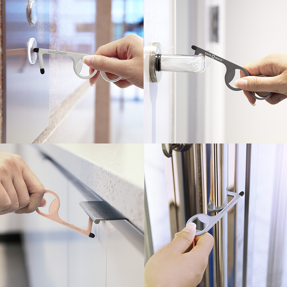 Safe+Mate Touchless Door Opener Keyring