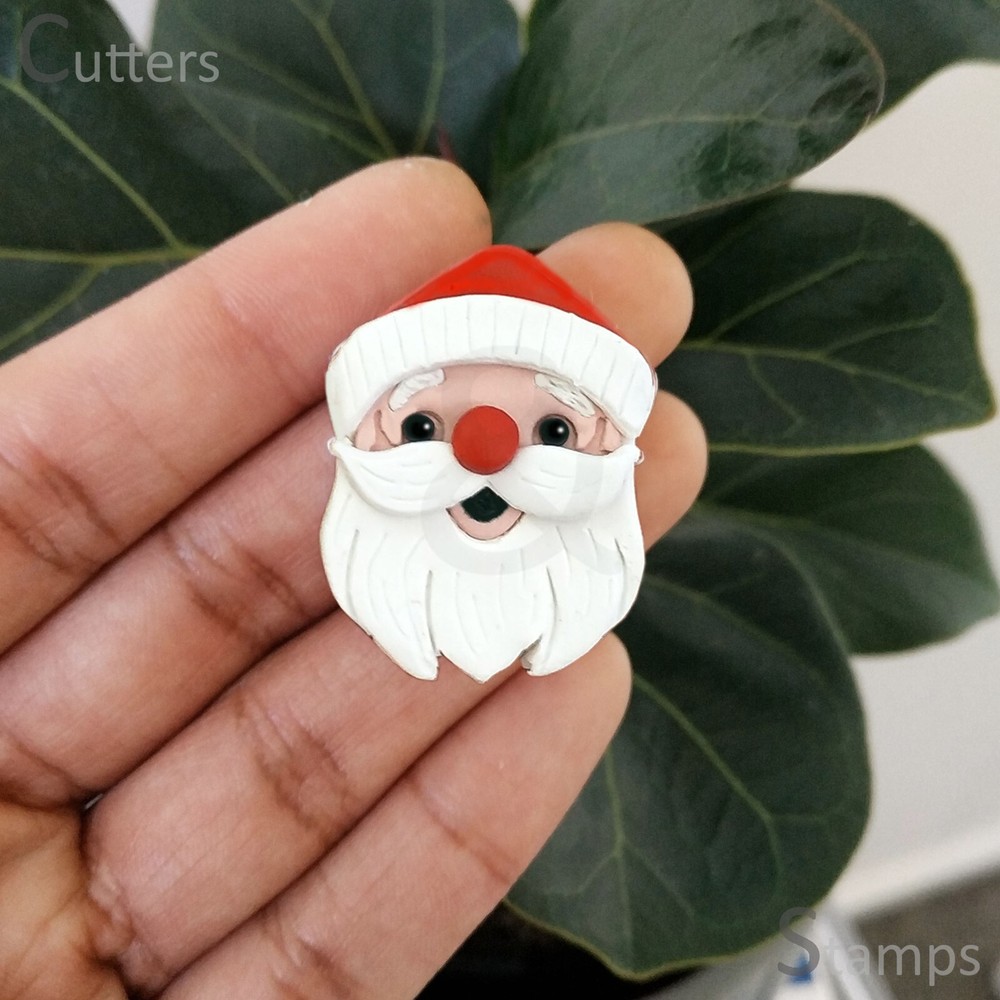 SANTA Polymer Clay Cutter | Christmas Shape Cutter
