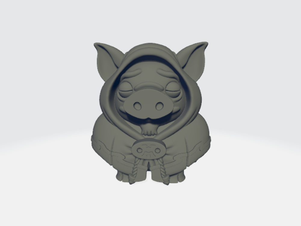 Chibi Tykes - Cleric Pig