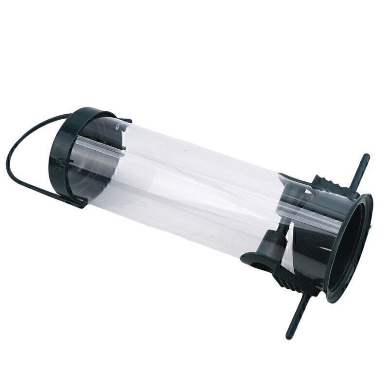 Hanging Garden Wild Bird Feeder Container Hanger Outdoor Green Feeding