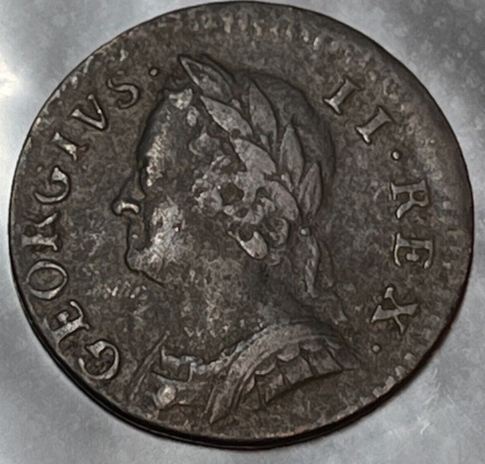 1749 GREAT BRITAIN FARTHING #1103