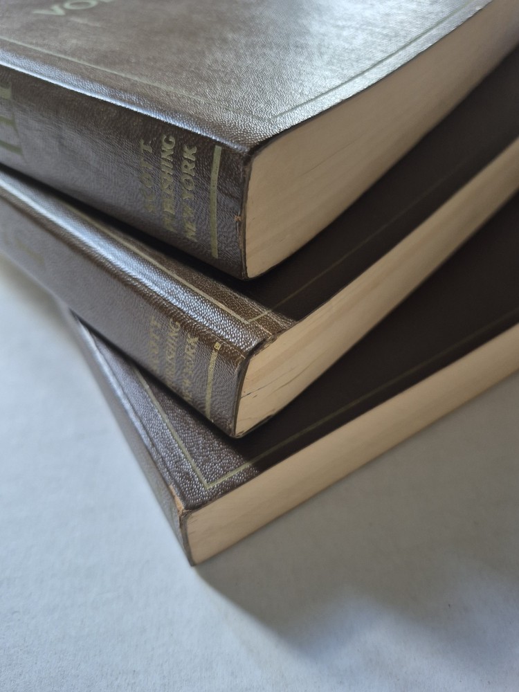 Scott Standard Postage Stamp Catalogue 1972 3 Volumes Reference Estimations