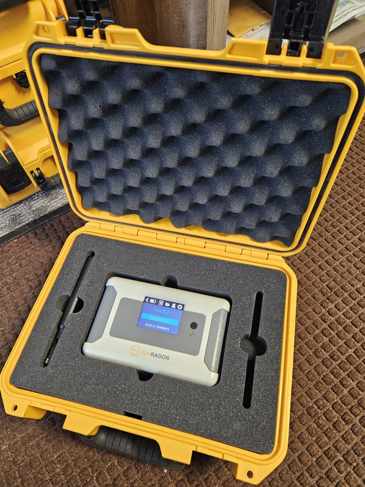 SunRADON 1028 XP Radon Monitor with LTE Module & Case