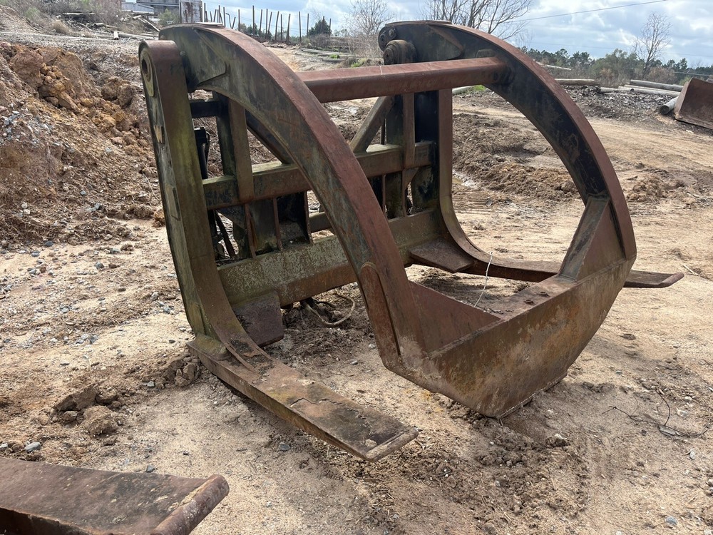 Wicker WE 780-3 Mill Yard Grapple Pole Grapple Front End Loader