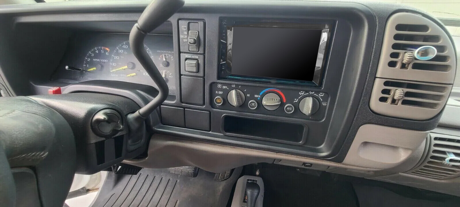 For GMC 1995-2002 Full Size Trucks / SUVs Radio Stereo Double Din Truck Dash Kit