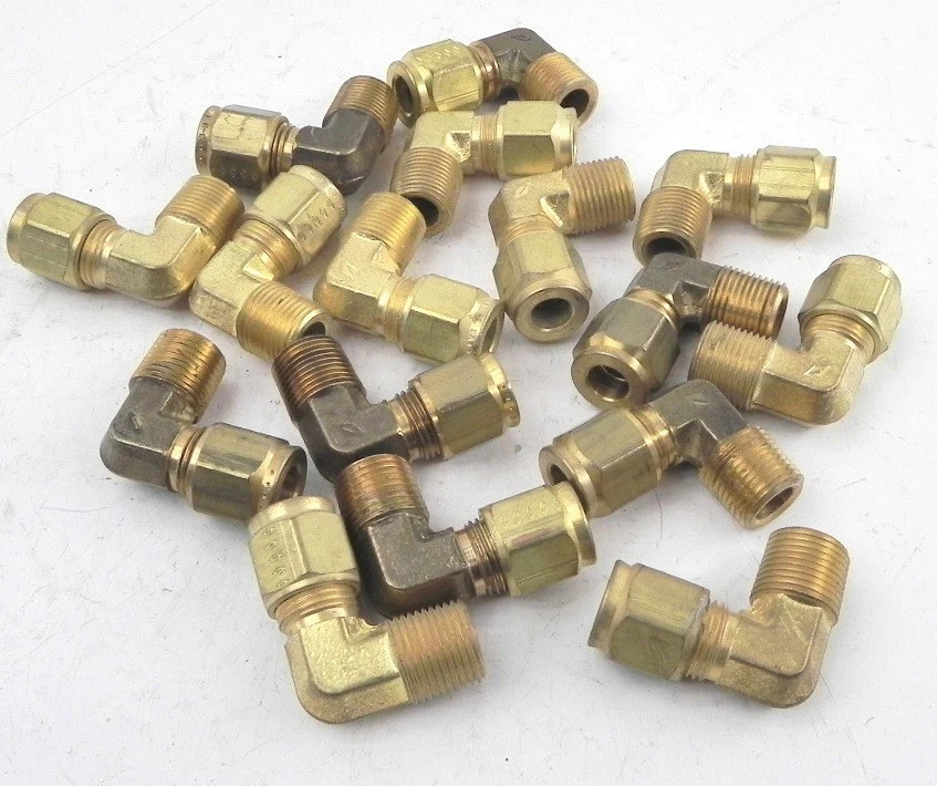 Imperial Brass Compression Elbow 3/8" to 3/8" (16)