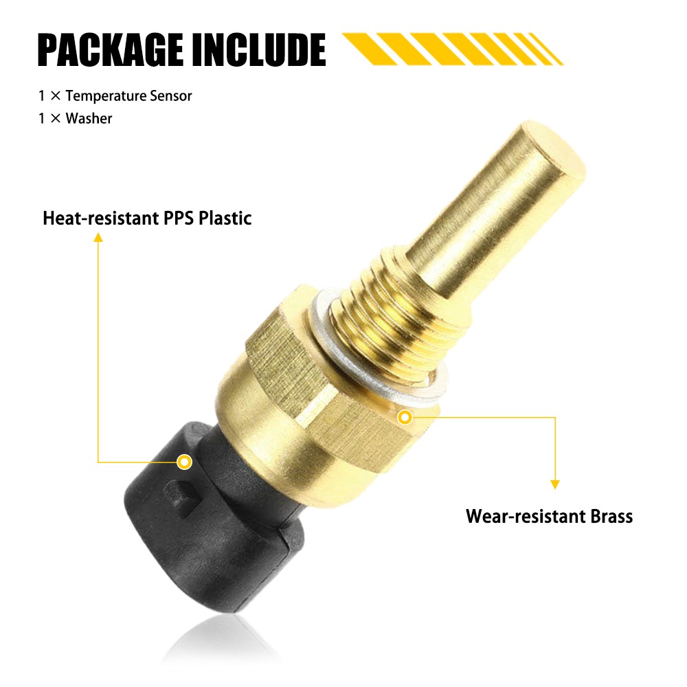 For Chevy GMC Cadillac Engine Coolant Cooling Temperature Temp Sensor Sender