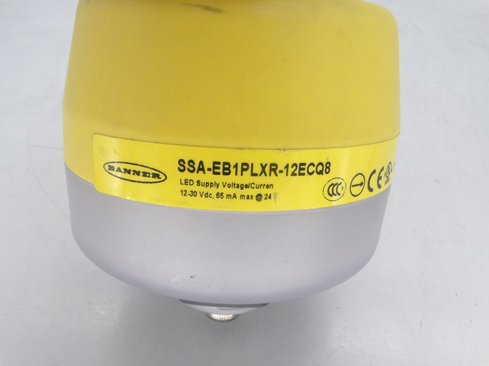 BANNER ENGINEERING SSA-EB1PLXR-12ECQ8 PUSHBUTTON NEW