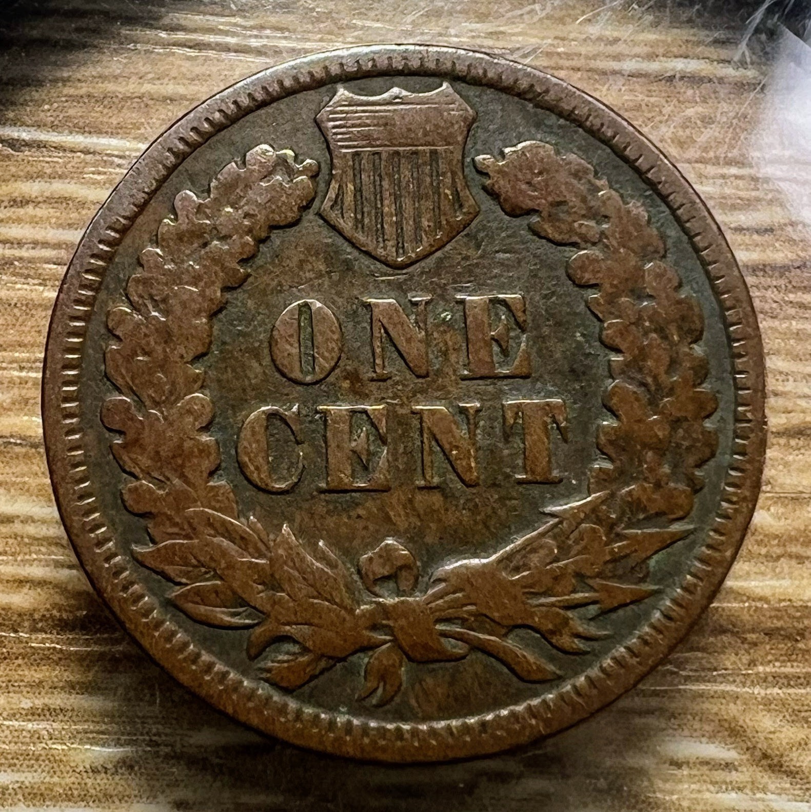 1908 Indian Head Cent - Actual Coin Shown - Free Shipping & Tracking INV#86