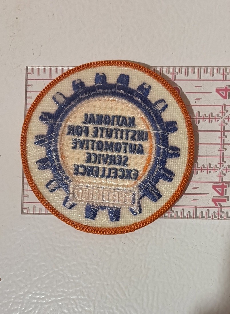 ASE Certifications patch vintage