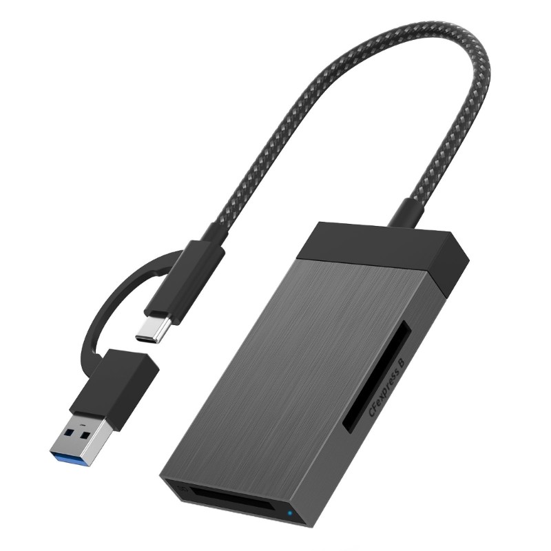 Universal USB 3.1 Cfe B Card Reader For Multiple Cameras Efficient