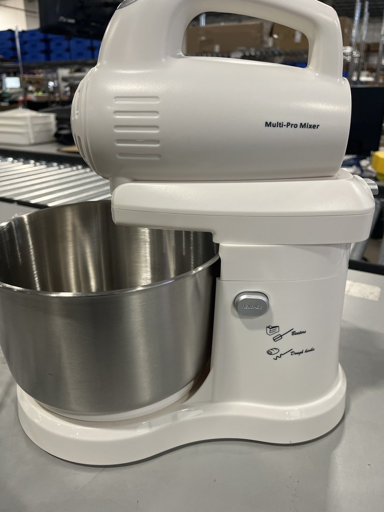 GENERIC SWINGING STAND MIXER DELUXE PRO - WHITE /SILVER