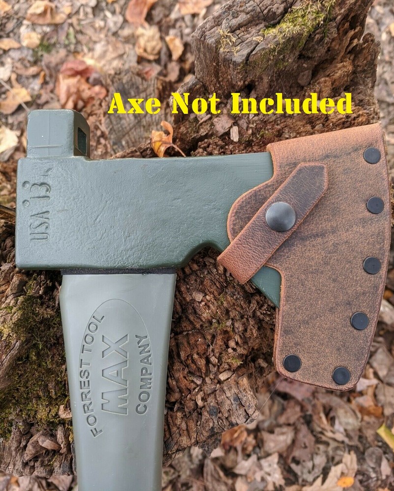 Forrest Tool Co Max Axe Buffalo Leather Sheath Mask (Axe Not Included)