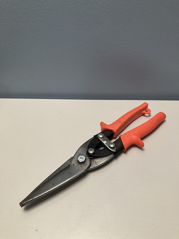 Wiss M-300 Orange Handle AVIATION CUT SNIPS SHEARS
