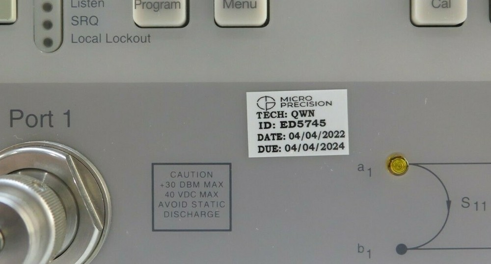 Anritsu 37269B Vector Network Analyzer, 40 MHz - 40 GHz - 2 Channel