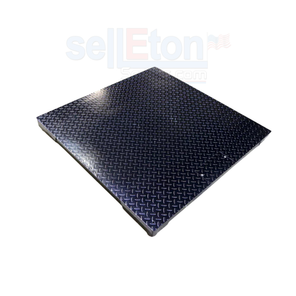 SellEton 40" x 40" Industrial Floor Scale With Printer Warehouse Pallet 5000 lbs