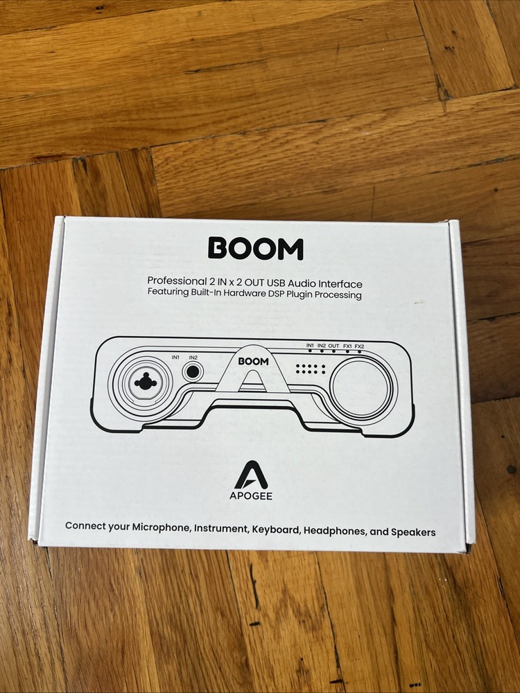 Apogee Boom USB-C Audio Interface 2x2 BOX ONLY