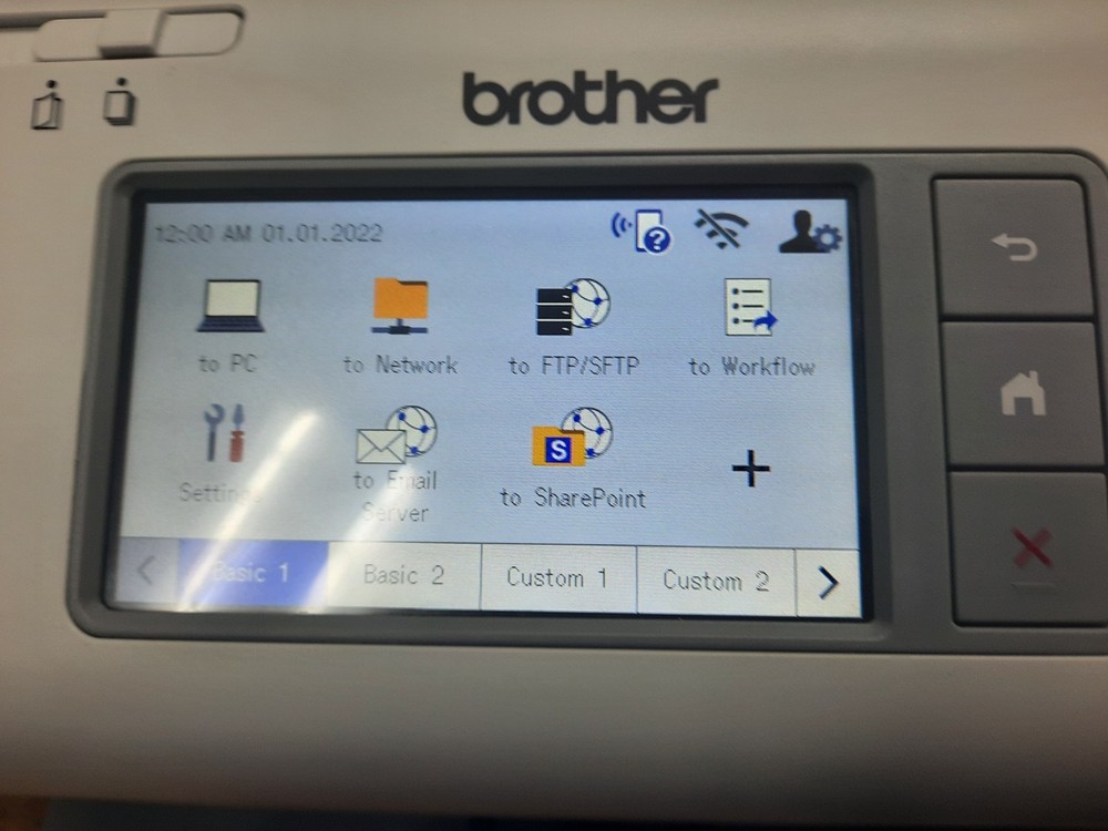 Brother ADS-4700W Duplex Document Scanner-(Missing Top Tray)-TESTED