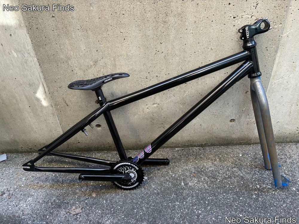 fgfs fixie frame leaf cycle