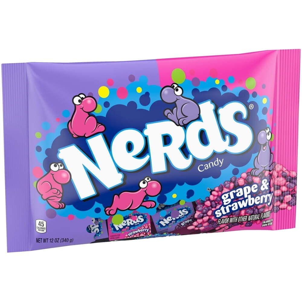 Nerds Grape & Strawberry Candy Bag, 12 oz