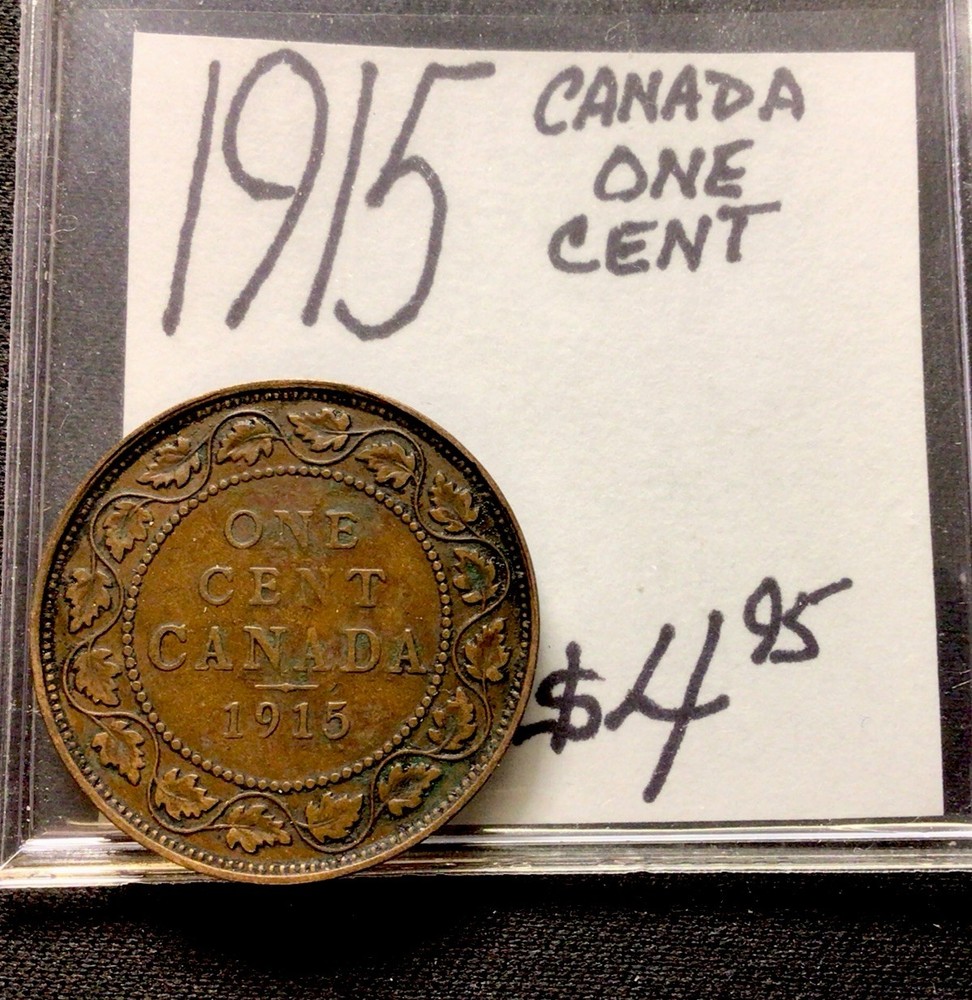 1915 Canada One Cent! ENN Coins