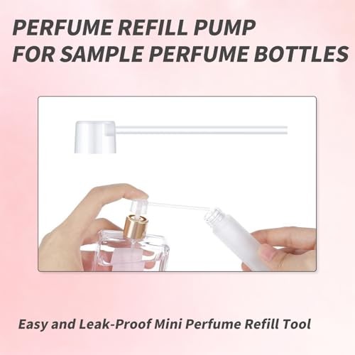 24pcs Perfume Dispenser Pump Refill Tool for Travel Refillable Atomizer Spray