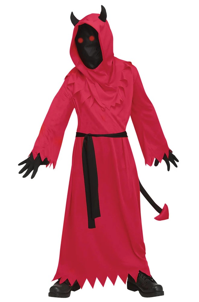 Fade In/Out Devil Scary Child Costume