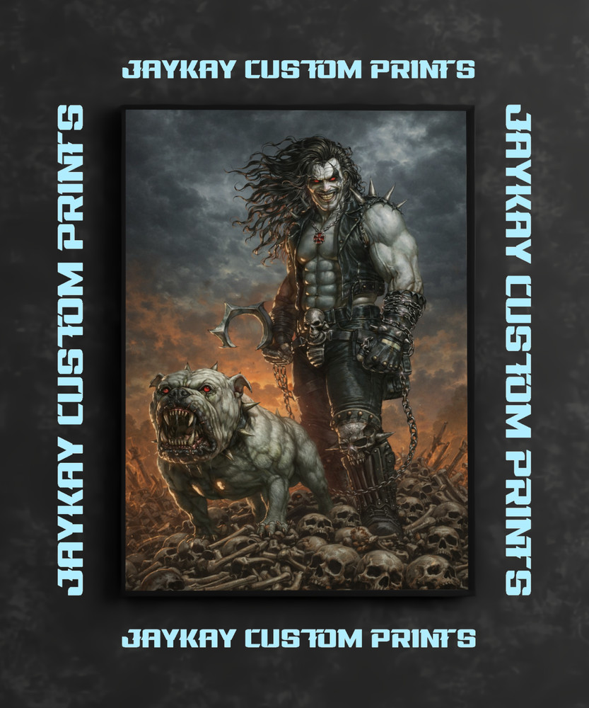 Lobo DC Comics Poster Print - No Frame