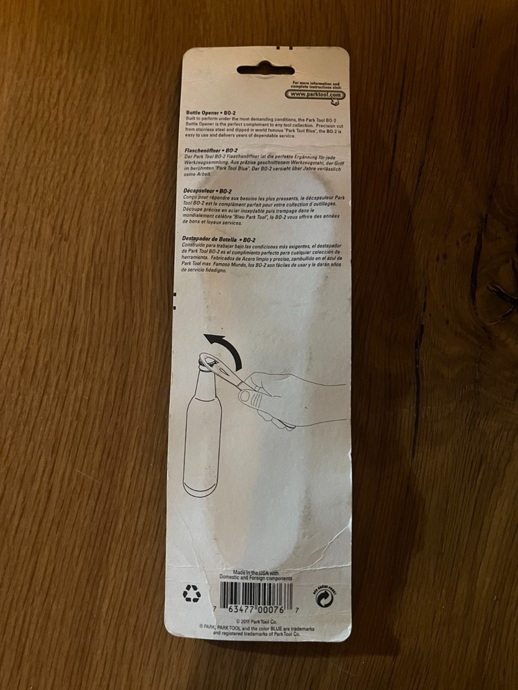 ParkTool BO-2 BottleOpener