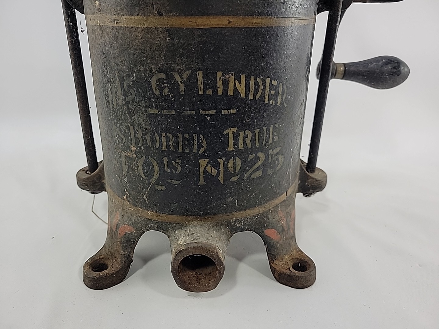 Antique Cast Iron Enterprise 4 Quart Fruit Press & Sausage Stuffer No. 25